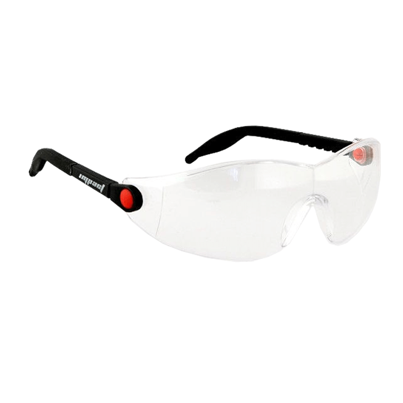 Anteojo Libus Impact Ergonómico Patilla Pivotante / Regulable AF Transp o Gris IRAM