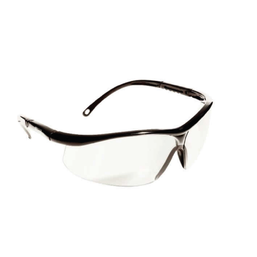 Anteojo MSA Maverick Ergonómico Patilla Regulable HC Antiraya Transp o Gris IRAM