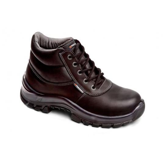 Botín Funcional Viper Cuero Box Negro Suela PU/TPU Multid. C/P Acero Dielec. 38 al 46