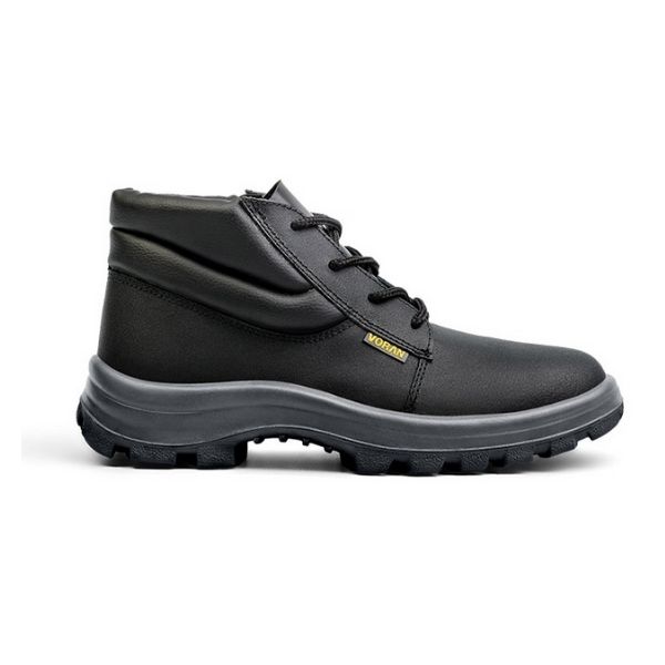 Botín Voran Cronos Cuero Box Negro Suela PU Bidensidad C/P Acero Dielec. 36 al 46
