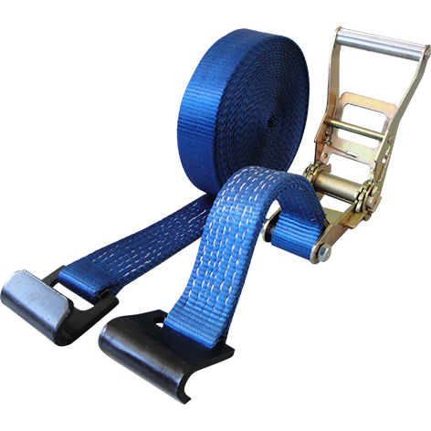 Equipo de Sujeción 50 mm x 9 mts con Crique y Gancho Plano SWL 1500 kg - 40200025