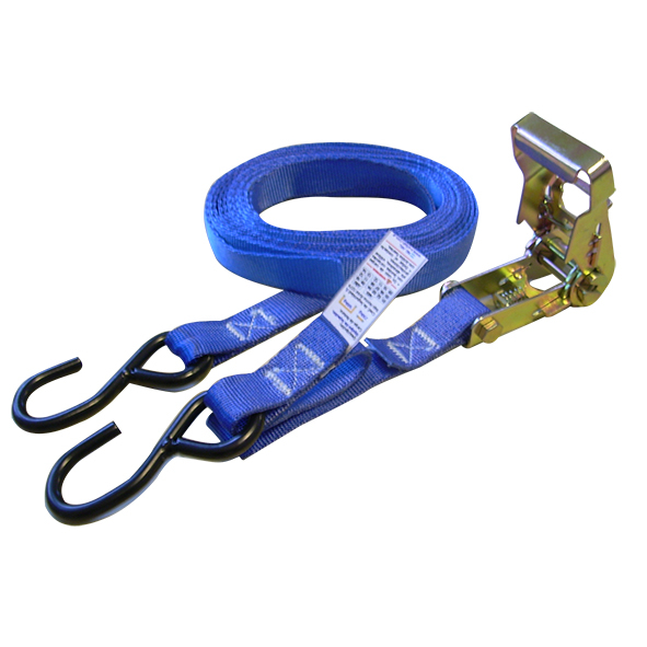 Equipo de Sujeción 25 mm x 3 mts con Crique y Gancho Tipo "S" SWL 250 kg - 40100001