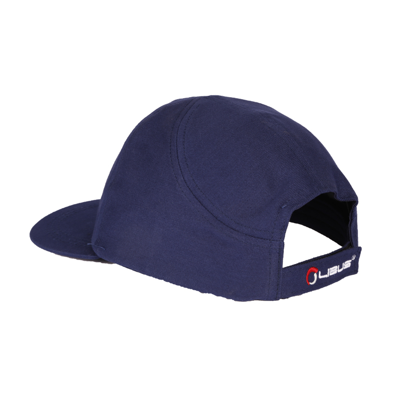 Gorra Textil de Seguridad Libus con Casquete Plástico Azul o Blanca
