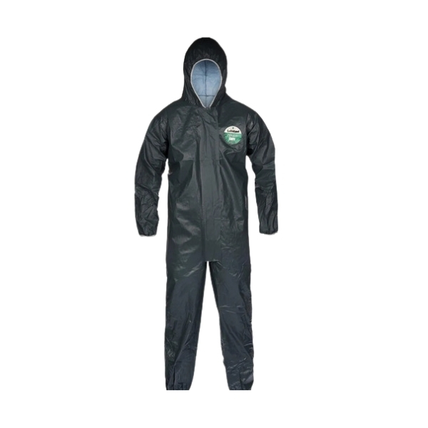 Mameluco Lakeland Protección Química + Ignífuga Pyrolon CRFR 2 mm Gris Norma ANSI