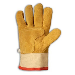 Par Guante Descarne Amarillo o Gris Premium con Refuerzo Puño corto