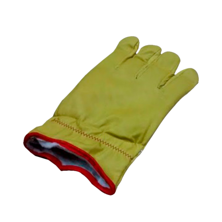 Par Guante Vaqueta 1/2 Paseo Amarillo Forrado 1º Calidad IRAM
