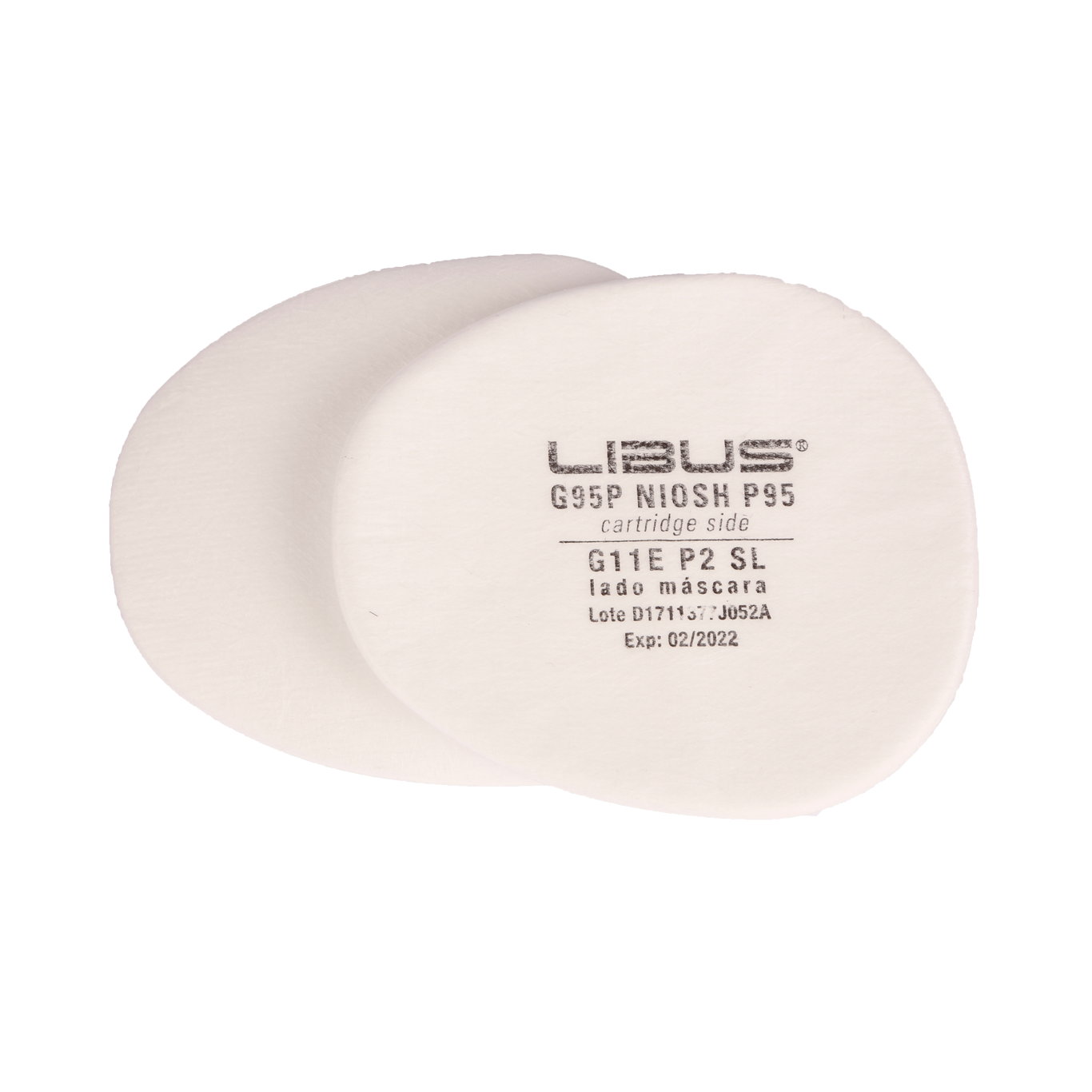 Prefiltro Libus P95 para Polvos Humos y Neblinas