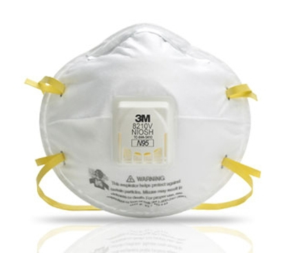 Respirador 3M 8515 N95 para Soldadura con Válvula