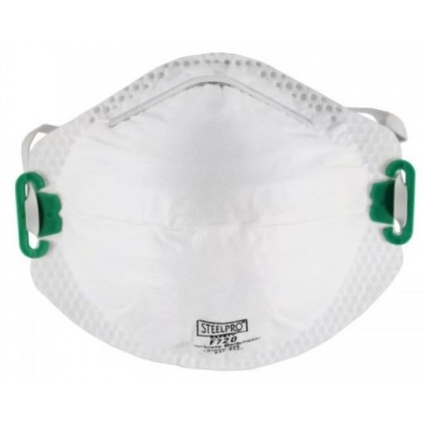 Respirador SteelPro F720 N95 para Polvos Humos y Neblinas con Válvula Idem 3M 8511
