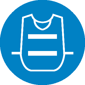 Icono Indumentaria de alta visibilidad